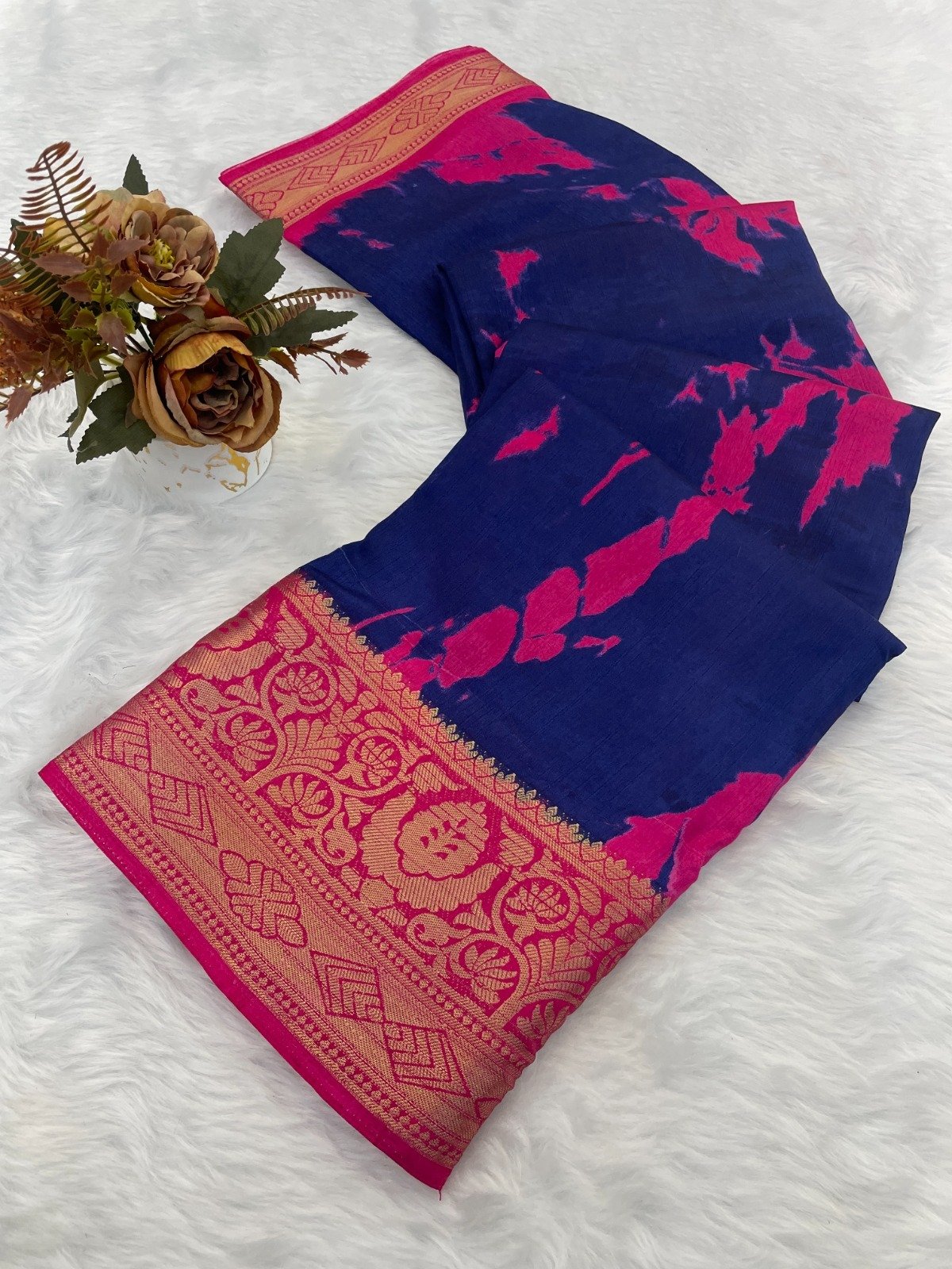 Designer Freehand Saree 6